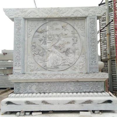 庭院别墅大理石石雕浮雕影壁博鱼网页版