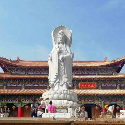 户外景区大新石雕三面观音博鱼网页版