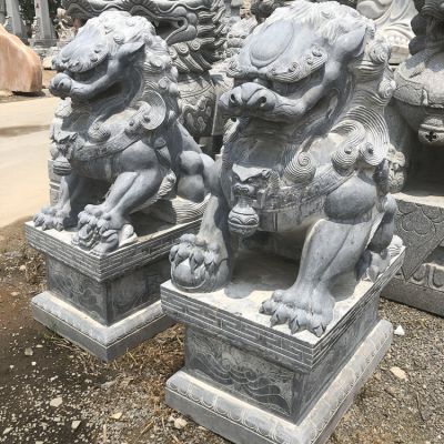 青石石雕镇宅招财别墅小区狮子博鱼网页版