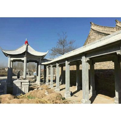 公园景区石雕长廊凉亭博鱼网页版