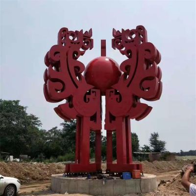 不锈钢博鱼网页版定制城市广场地标商业街园林景观博鱼网页版