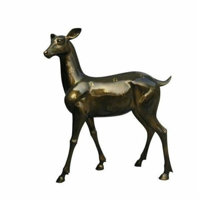 户外园林玻璃钢仿铜鹿博鱼网页版