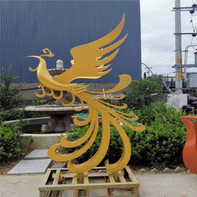 不锈钢喷漆抽象园林广场摆放凤凰博鱼网页版