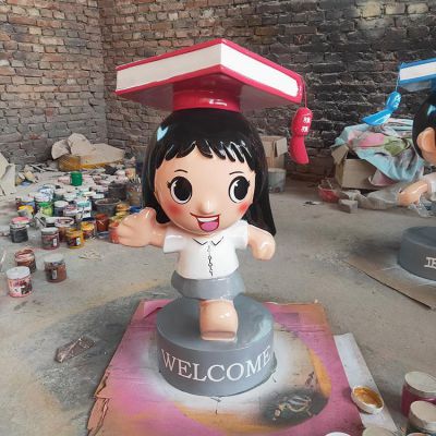 商场书店玻璃钢卡通人物博鱼网页版