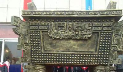 古代文物景观不锈钢仿铜鼎博鱼网页版
