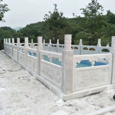 园林户外河道大理石雕护栏博鱼网页版