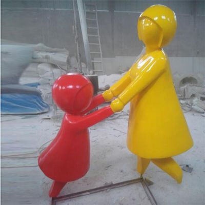 玻璃钢抽象人物景观博鱼网页版