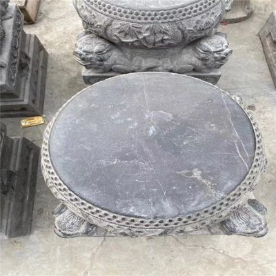 大理石石雕园林景观园林大型庭院石桌摆件