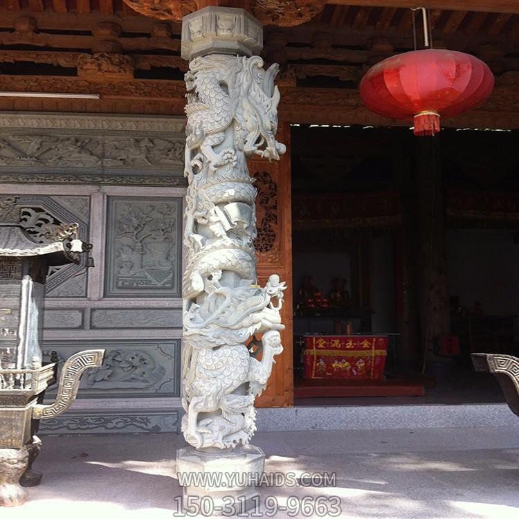 大理石石雕户外园林景观石柱博鱼网页版