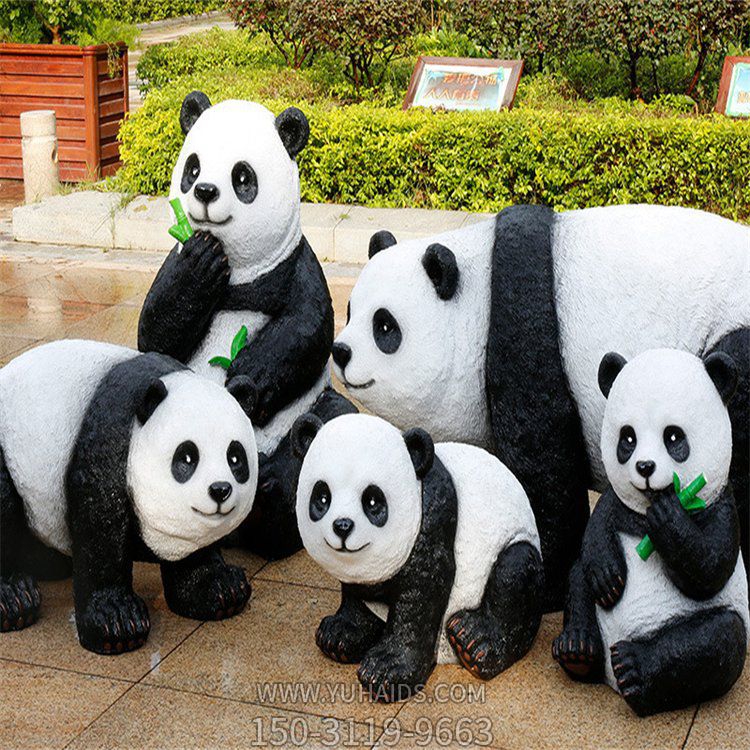 玻璃钢熊猫仿真动物博鱼网页版