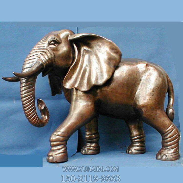 铸铜大象景区室内外摆放装饰品博鱼网页版