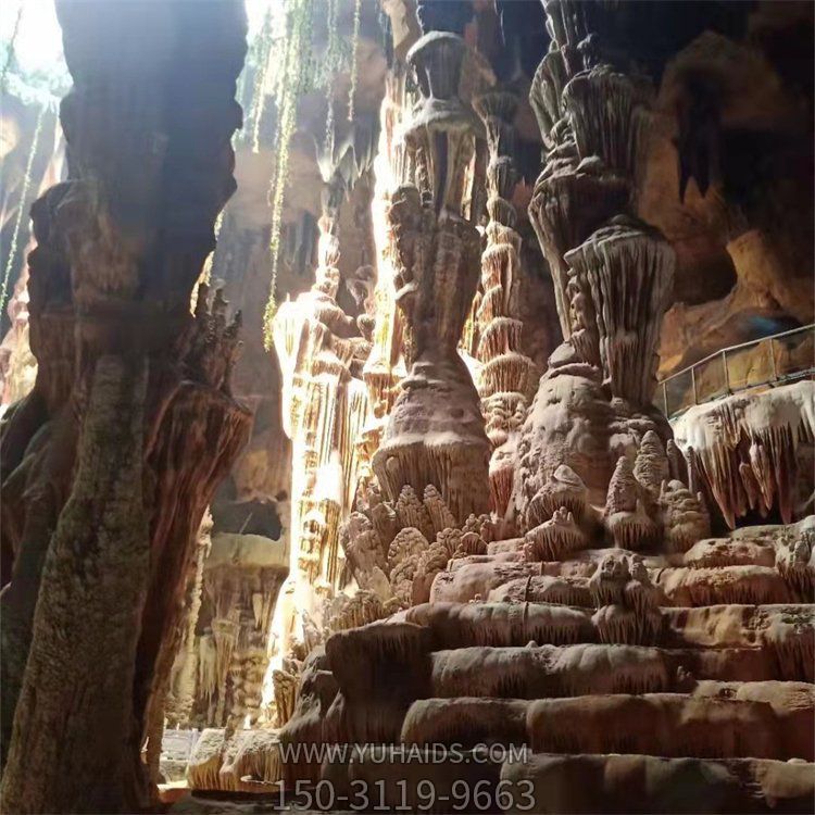 景点装饰 大理石雕刻 仿真溶洞假山岩池博鱼网页版