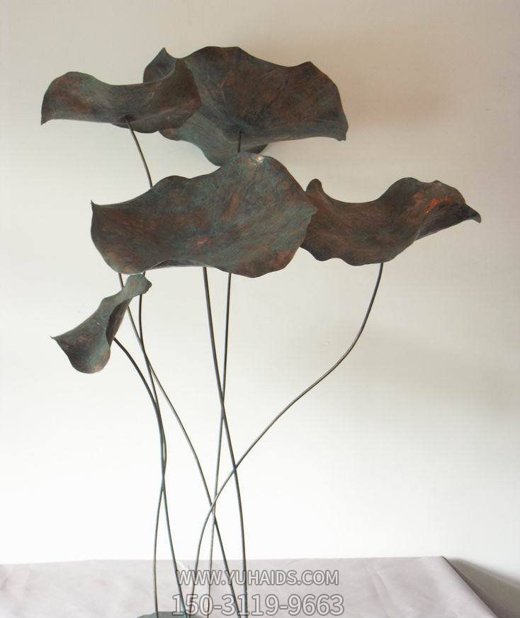 园林景观锻铜荷叶博鱼网页版