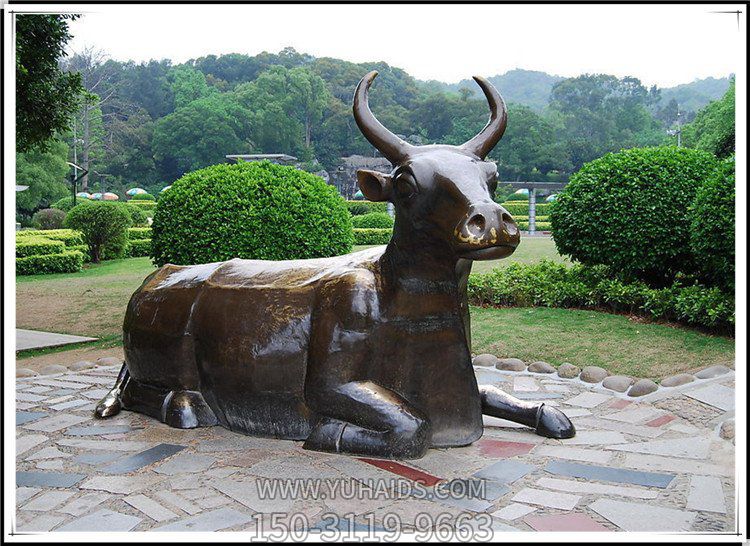 公园铜雕十二生肖牛博鱼网页版