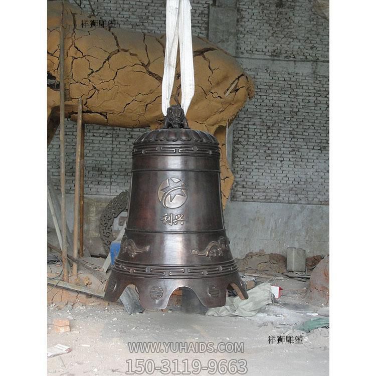 寺庙铜铸造1.5米佛教挂钟摆件博鱼网页版