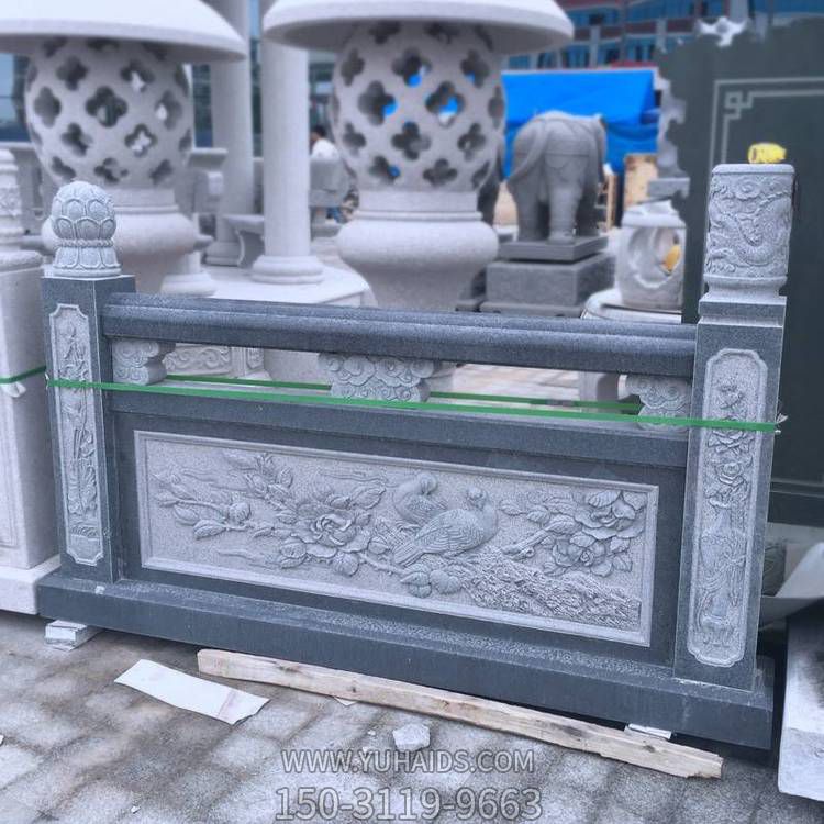 户外景区园林广场河道花岗岩雕刻护栏博鱼网页版