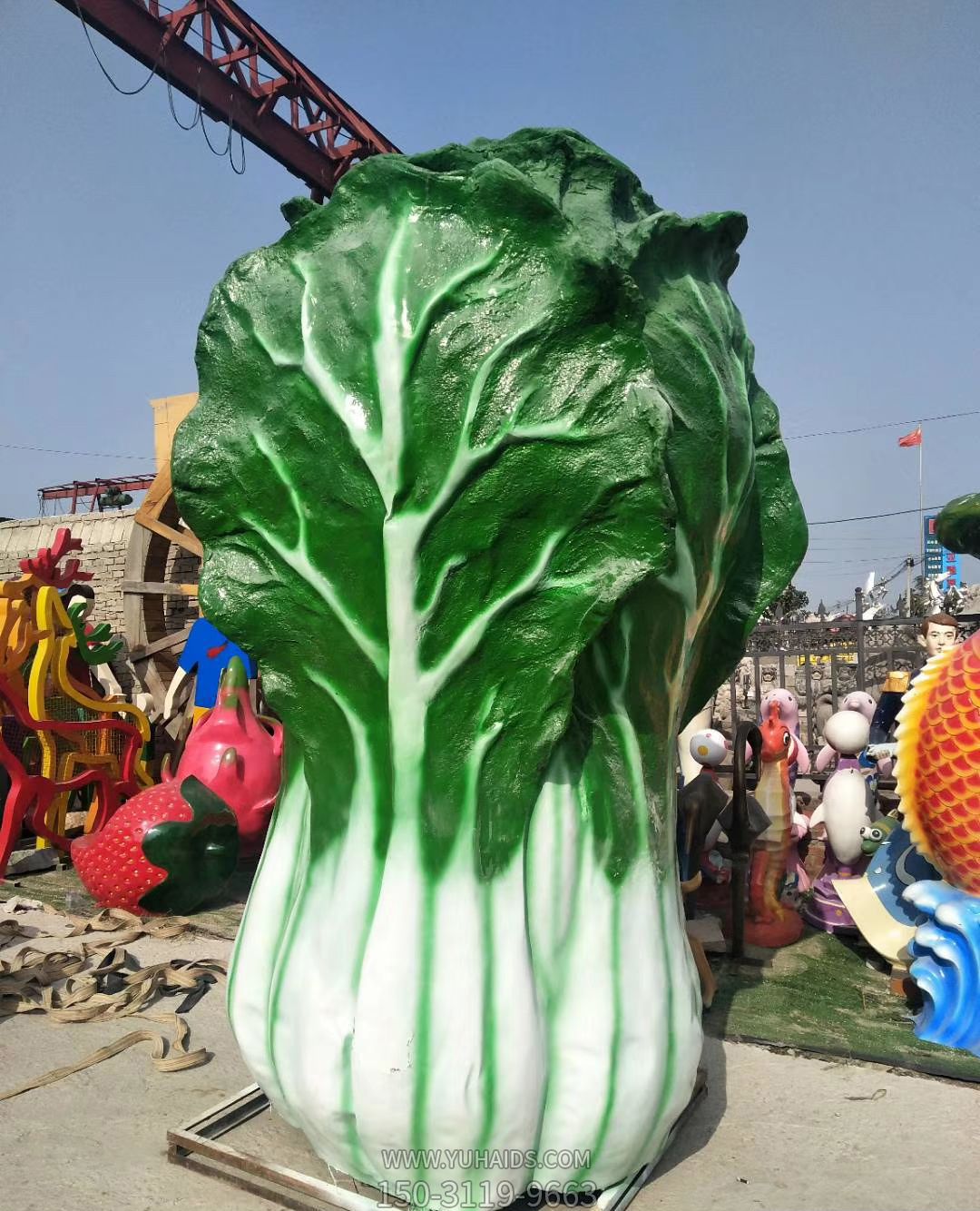 园林玻璃钢树脂仿真白菜博鱼网页版
