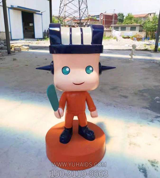 玻璃钢卡通创意公仔店铺门前装饰博鱼网页版