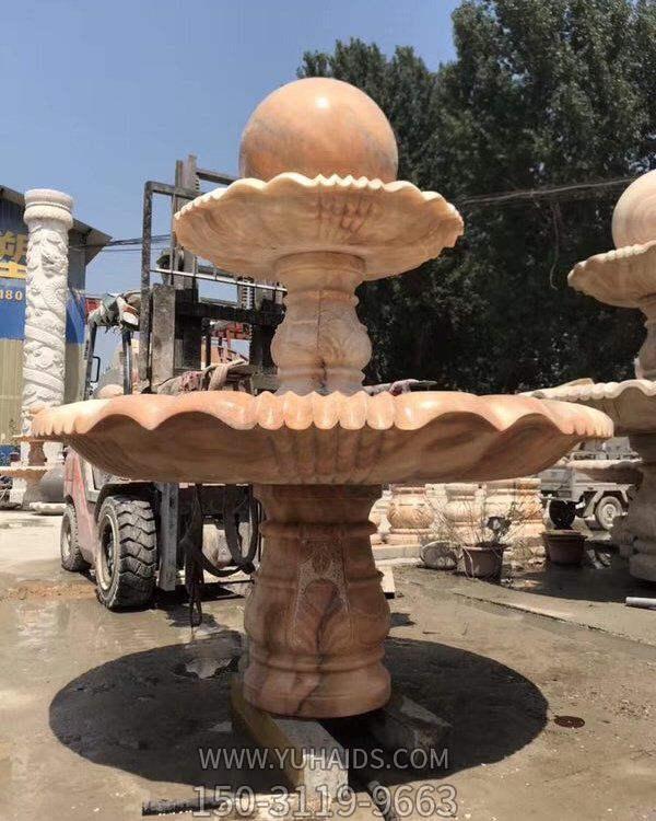 欧式大理石石雕风水球喷泉博鱼网页版