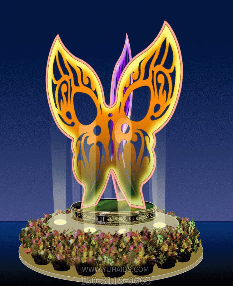 别墅不锈钢创意蝴蝶博鱼网页版