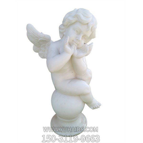 西方小天使汉白玉石雕像博鱼网页版