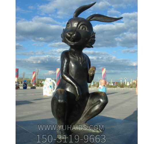 广场大型铜雕十二生肖博鱼网页版  户外园林喷水摆件