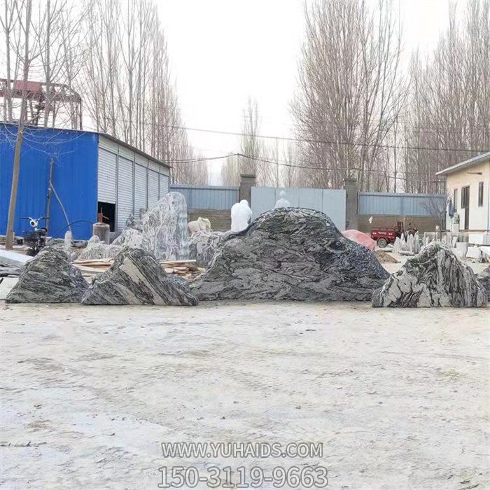 纯天然大理石户外公园景观石博鱼网页版