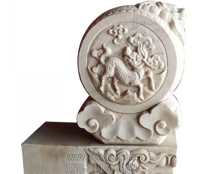 庭院景观门口镇宅抱鼓石博鱼网页版