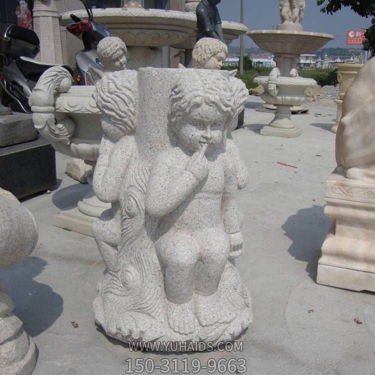 大理石石雕石柱西方人物博鱼网页版