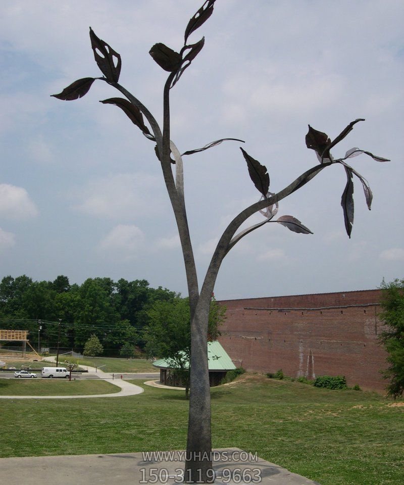 小区公园广场不锈钢小树景观博鱼网页版