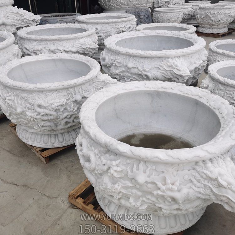 庭院园林仿古雕刻青石鱼缸花缸博鱼网页版