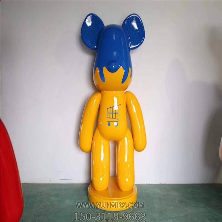 玻璃钢卡通造型博鱼网页版 商业步行街装饰网红摆件