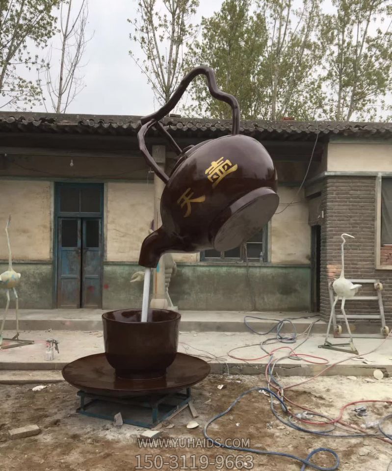 广场茶壶景观铜雕天壶博鱼网页版