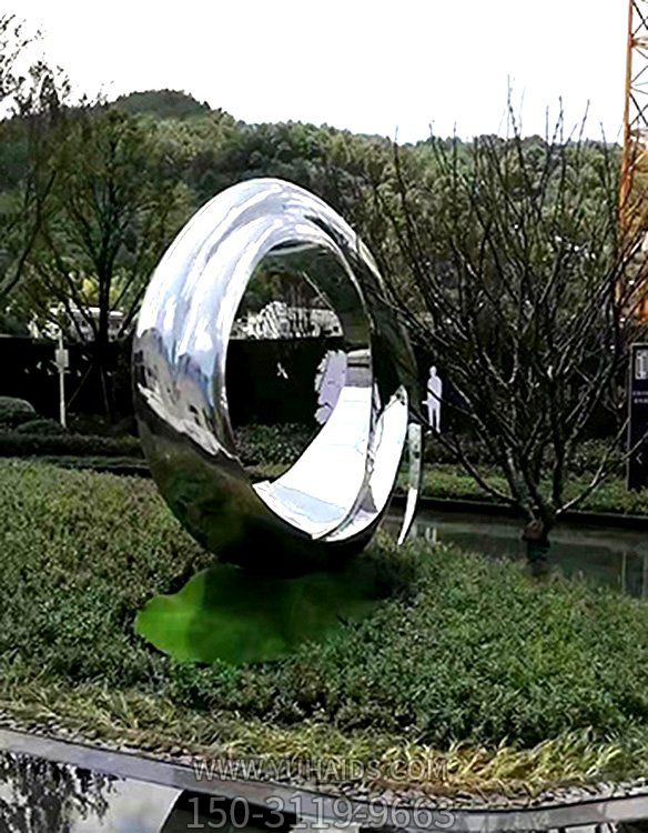 户外园林不锈钢创意景观圆环博鱼网页版