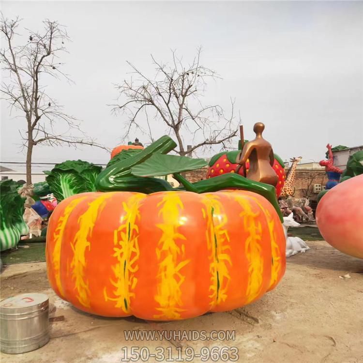 大型玻璃钢仿真蔬菜南瓜博鱼网页版
