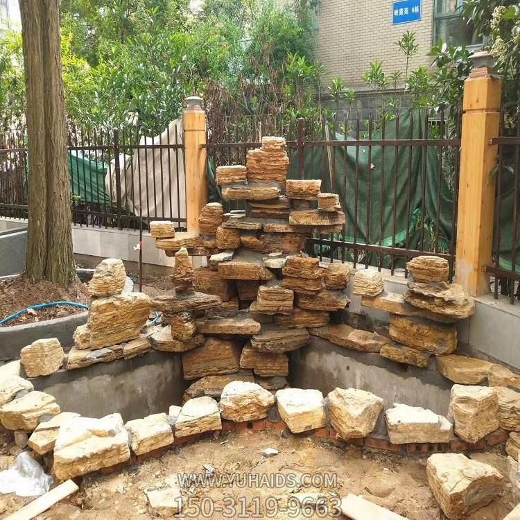 园林广场大型景观石雕假山博鱼网页版