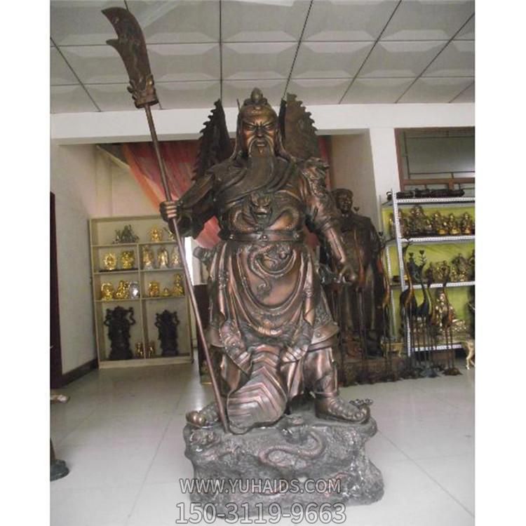 铜雕寺庙大型武财神关公博鱼网页版