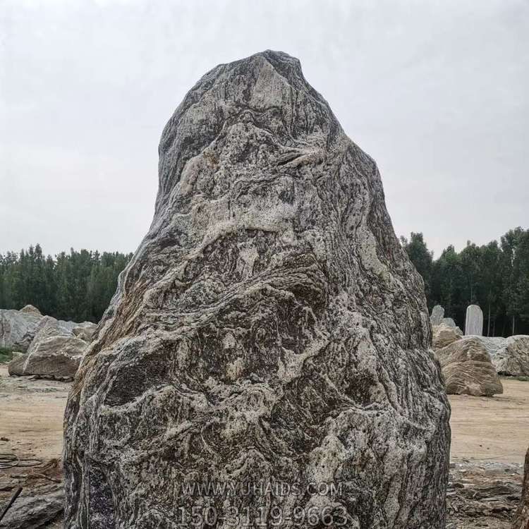园林摆放天然石刻字景观假山石博鱼网页版