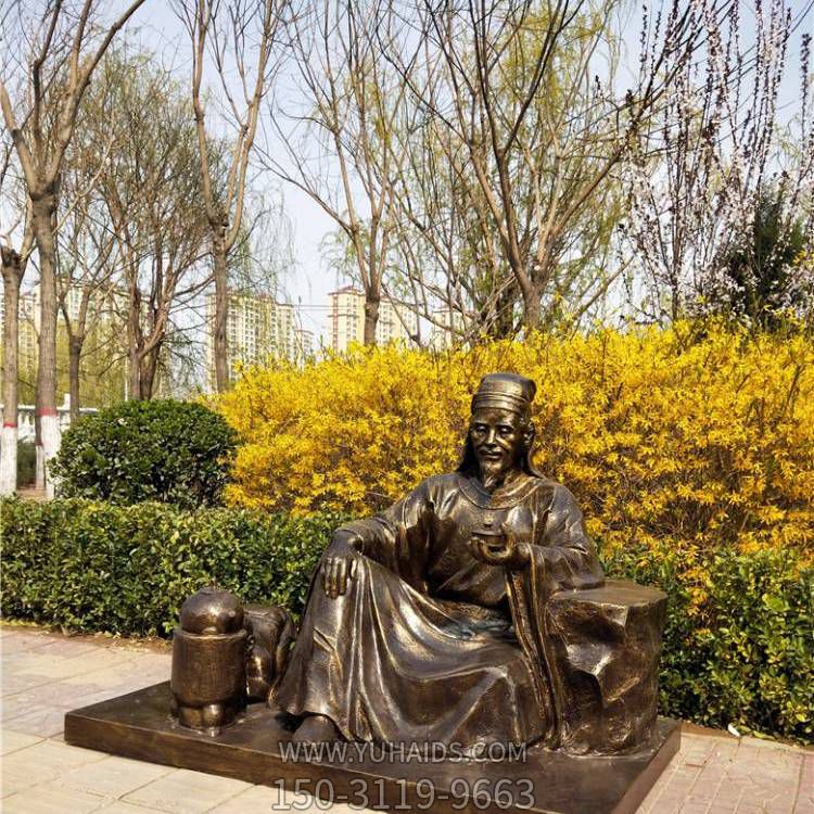 铜雕公园户外园林人物景观博鱼网页版
