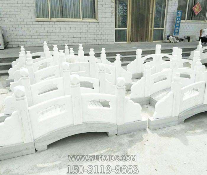 中式庭园景观大理石拱桥博鱼网页版