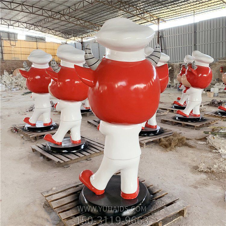  商场玻璃钢卡通小牛博鱼网页版