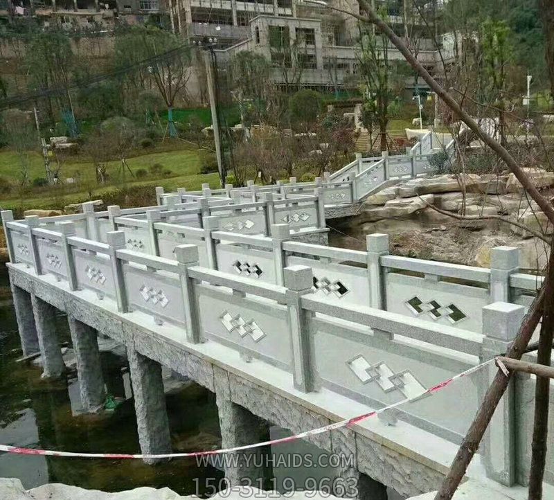 小区公园石桥大理石栏板护栏装饰摆件博鱼网页版