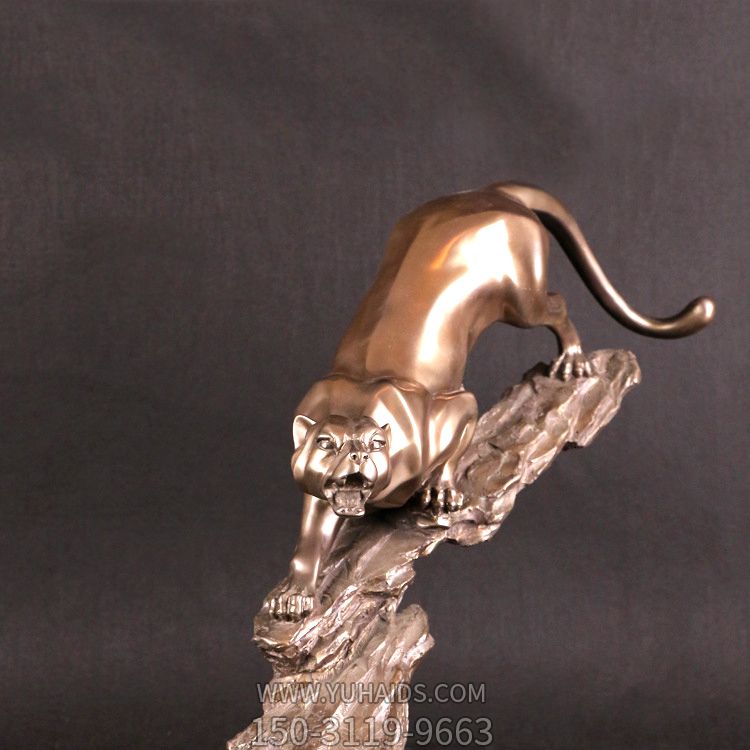 不锈钢镜面烤漆镀金奔跑豹子博鱼网页版