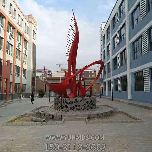 别墅小区不锈钢创意景观博鱼网页版