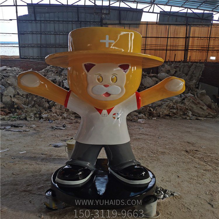 商场玻璃钢卡通彩绘幼儿园卡通公仔博鱼网页版