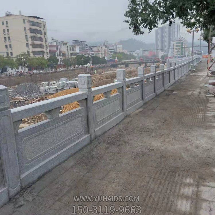 河道城市街道大理石石雕围栏博鱼网页版