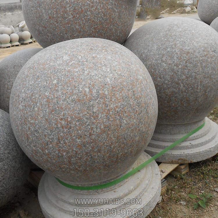 景区广场大理石石雕圆形车阻石博鱼网页版