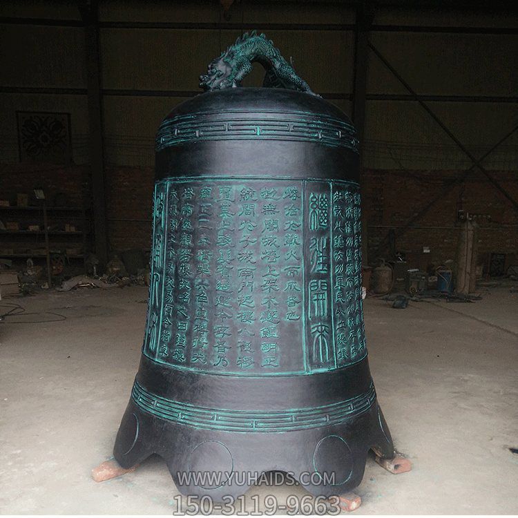 寺院大型青铜器做旧祈福挂钟博鱼网页版