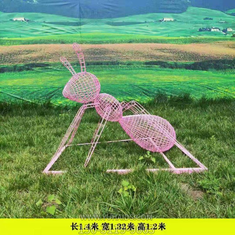 不锈钢彩绘网格拉丝园林景观蚂蚁博鱼网页版