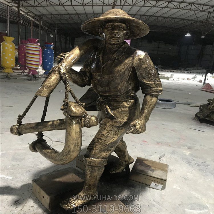 铜雕园林户外人物景观摆件博鱼网页版